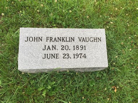 John Franklin Vaughn (1891-1974) - Find a Grave Memorial
