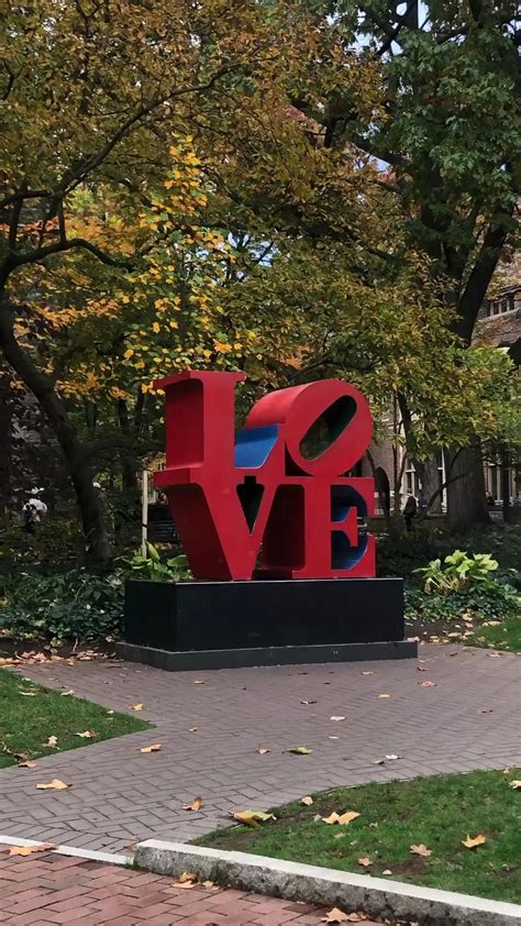 Love sculpture university of pennsylvania – Artofit