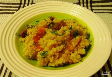 Пшено с мясом в мультиварке - пошаговый рецепт с фото на Повар.ру