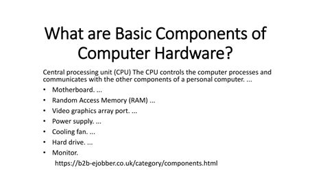 Basic Computer Hardware 的图像结果