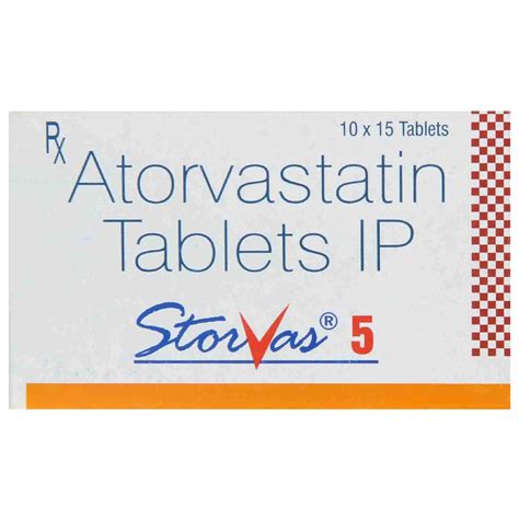 Storvas 5 Tablet | Uses, Side Effects, Price | Apollo Pharmacy