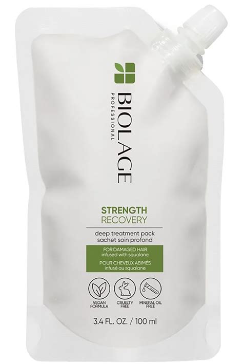 Biolage Strength Recovery Deep Treatment Pack ingredients (Explained)