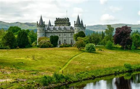 Wallpaper castle, Scotland, Scotland, Inveraray Castle, Inveraray ...