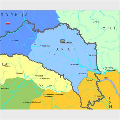 13 ноября 1918 года была создана Западно-Украинская Народная Республика ...