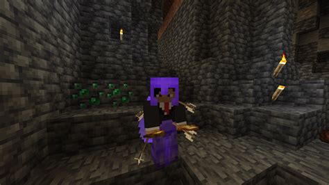 Since We're Sharing Rare Ore Finds - Here's a double Deepslate Emerald Ore I found Caving. I ...