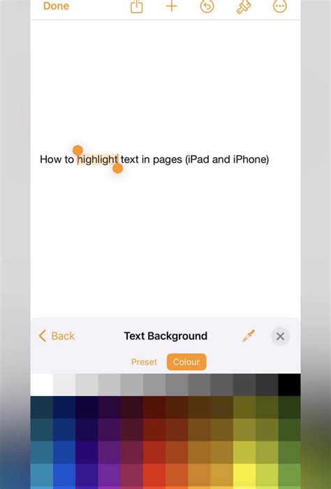 How to Highlight in Mac Pages 的图像结果