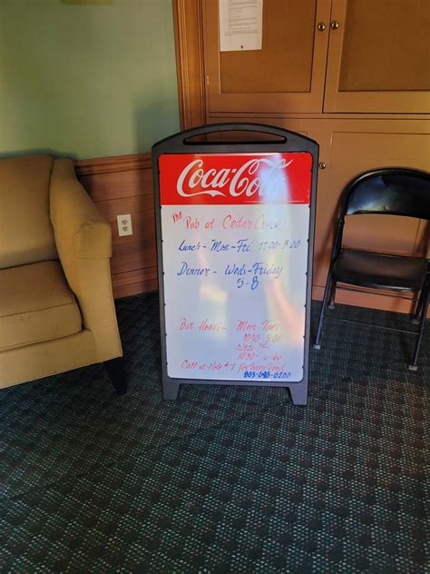 Menu at Grille at Cedar Creek pub & bar, Aiken