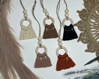 Rezultat imagine pentru Macrame Car Diffuser