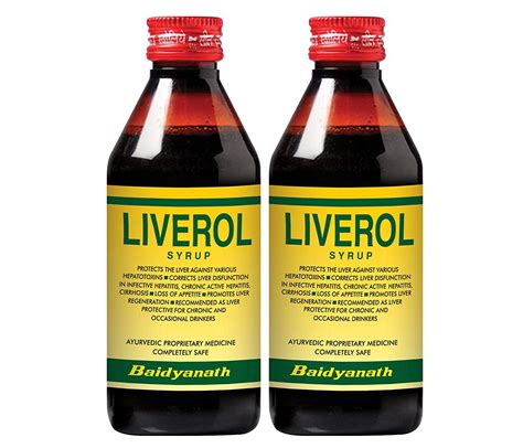 Buy Baidyanath Liverol Syrup- Natural and Ayurvedic formulation for ...
