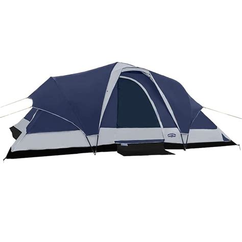 Buy Pacific Pass Camping Tent 8 Person Family Dome Tent with Dividers ...