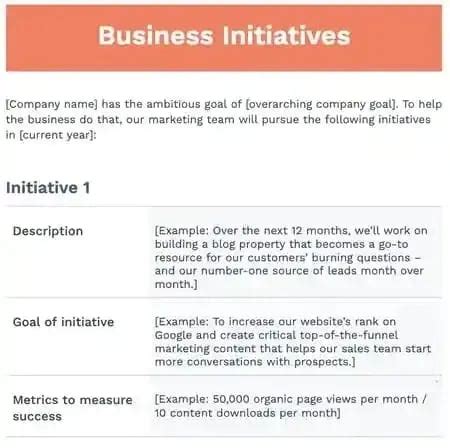 6 Steps to Create an Outstanding Marketing Plan [Free Templates] - Blog