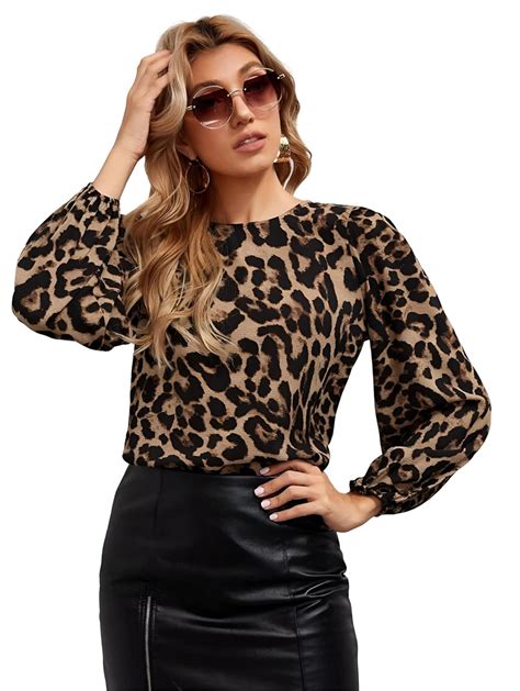 Dream Beauty Fashion Polyester Women's Long Puff Sleeve Round High Neck ...