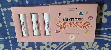 Buy MyGlamm POPxo Makeup - Mini Lip Kit - No Drama - 7.5gm (Set of 3 ...