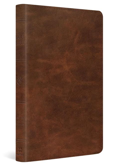 Buy ESV Thinline Bible: English Standard Version, Deep Brown, Full ...