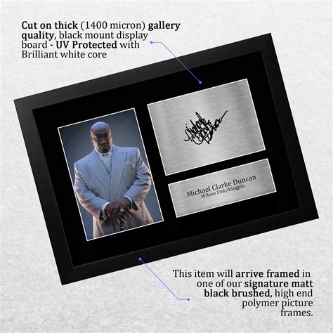 Michael Clarke Duncan Daredevil Wilson Fisk / Kingpin Signed Autograph ...