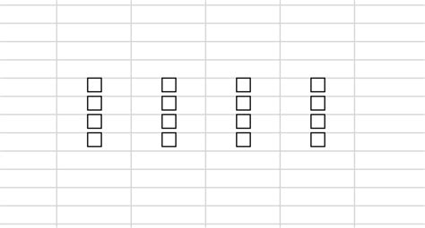 Checkboxes Excel VBA 的图像结果