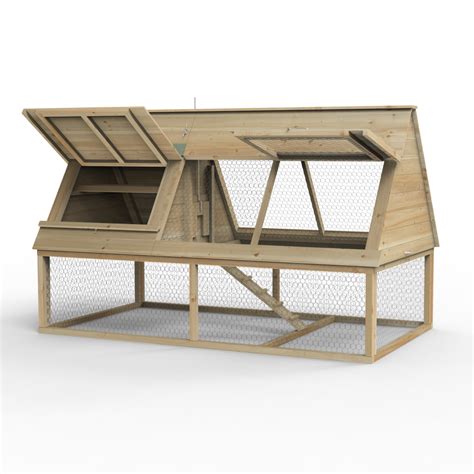 Large Raised Chicken Coop- Blackwood Outdoor Living UK