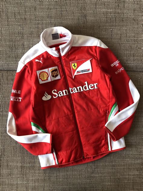 Ferrari × Formula 1 × Vintage Puma Scuderia Ferrari F1 Racing Jacket ...