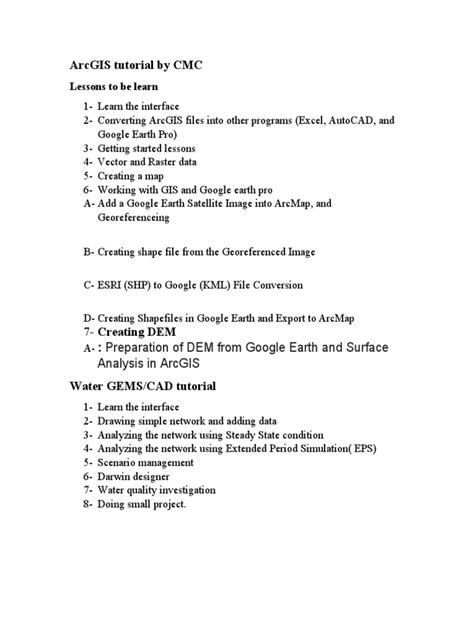 WaterCAD Tutorial From GIS Data 的图像结果