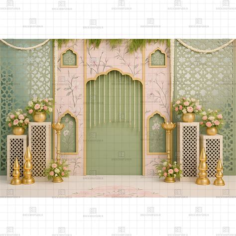 Traditional Indian Wedding Printed Baby Backdrop – BACKDROPWALA