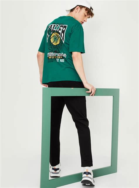 Buy Men Oversized Back Print T-shirt Online at just Rs. 499.0 ...