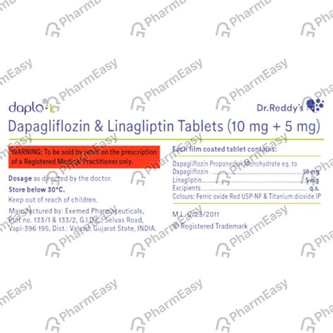 Buy Linaxa D 5/10mg Strip Of 10 Tablets Online at Flat 15% OFF | PharmEasy