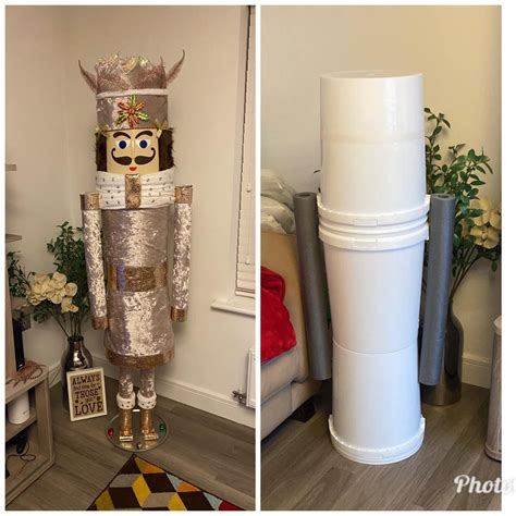 Craft a life size nutcracker for your front porch – Artofit