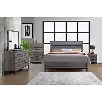Kate KATE-GR-QBG 5-Pc. Queen Bedroom Set - Beechwood Gray | BJ's ...