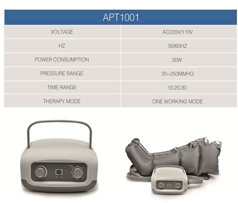 DVT Pneumatic Air Compression Lymphedema Manual 4 Chamber For LEGS ...