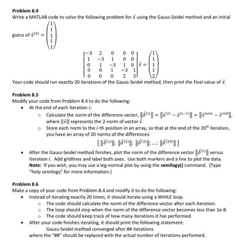 Image result for How to Write Code in MATLAB Using Gauss-Seidel