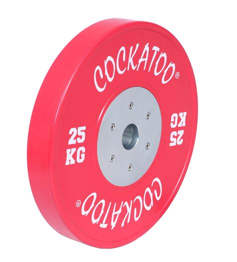 COMPETITION BUMPER PLATES WITH HUB ( 3 YEARS WARRANTY ) (Pair)