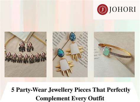 5 Party Wear Jewellery Pieces that Match Your Outfit | Johori