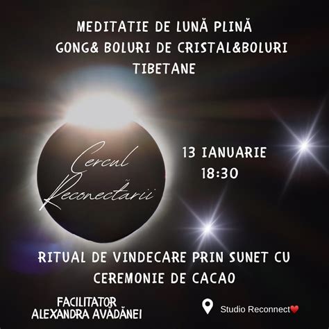 Baie de sunete în energia lunii? Cercul Reconectării prin Sound Healing ...