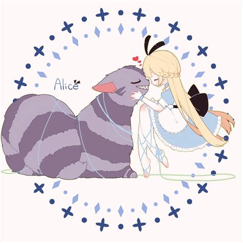 Source: "Alice in Wonderland" Characters: "Alice" "Cheshire Cat" Artist ...