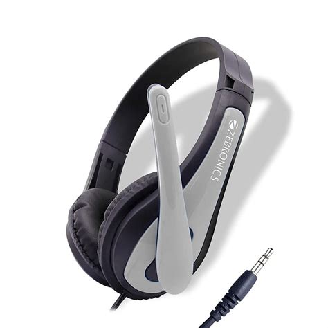 Buy ZEBRONICS Zeb Bolt Wired Headphone with 35mm Audio Input Jack for ...