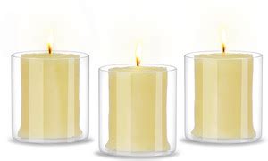 BOROSIL Vision Borosilicate Glass Tealight Holder Set Price in India ...