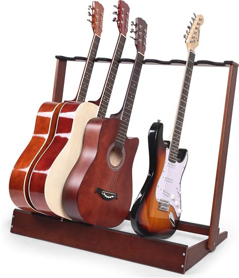 Amazon.com: verovita Guitar Stand Rack for Multiple Guitars, 7 holder ...