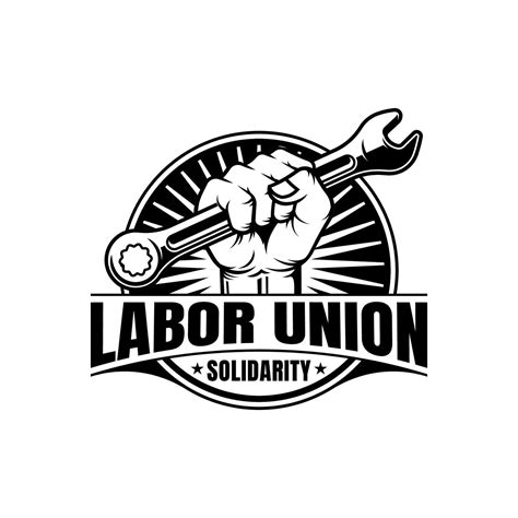 Labor union logo vector isolated on white background. 26140885 Vector ...