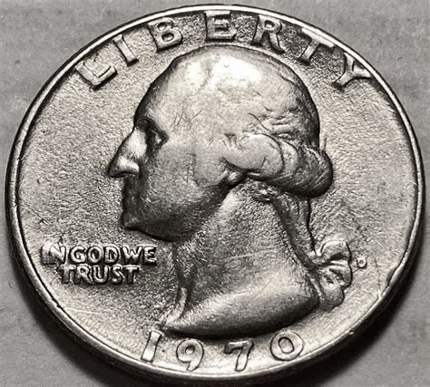 1970 D Washington Quarters - For Sale, Buy Now Online - Item #685710