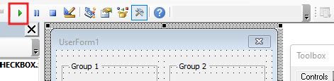 Image result for Multiple Checkbox Excel VBA