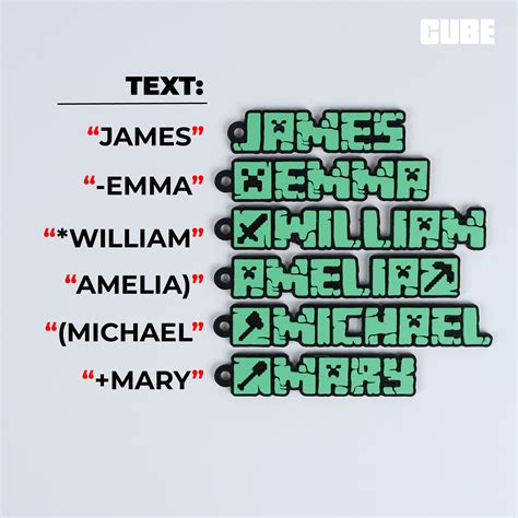 Image result for Minecraft 3D Keychain