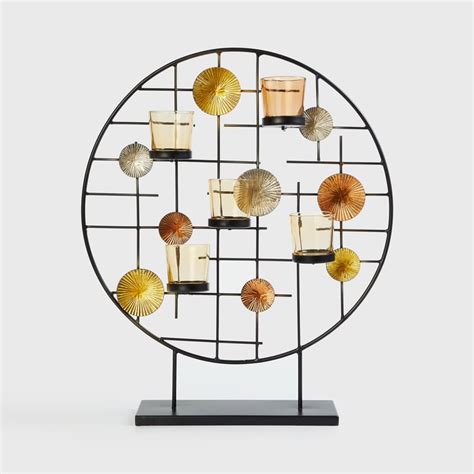 Buy Leon Metal Candle Holder from Home Centre at just INR 1799.0