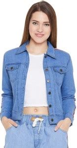 Q-Fine fashion Full Sleeve Washed Women Denim Jacket - Buy Q-Fine ...