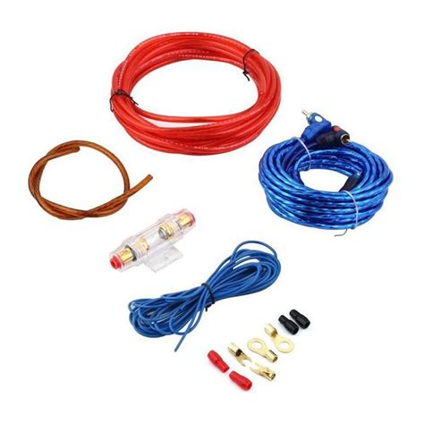 Car Wiring Kit 8 Gauge Power Amplifier Installation Wiring Wire Control ...