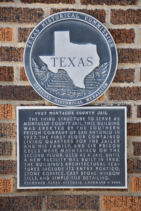 Old Montague County Jail (Montague, Texas) | Historical mark… | Flickr