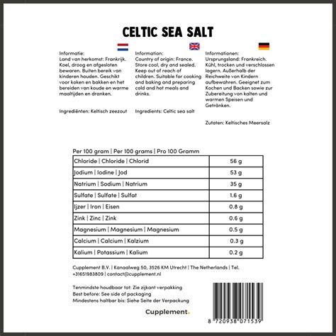 Sal Marina Celta 1 kg - Calidad Premium con Minerales y Sabor Único – Biovardi