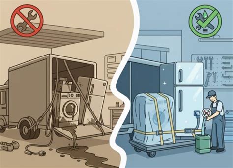 Appliances Moving Guide: As-Is vs Serviced Transit