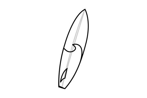 Surfboard Outline