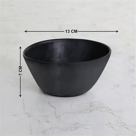Buy Silvano Black Melamine Printed Curry Bowl from Home Centre at just ...