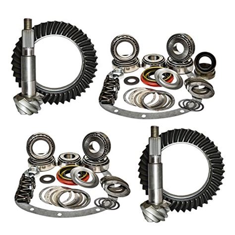 Nitro (GPTJ44-4.11) Front and Rear 4.11 Ratio Gear Package Kit for Jeep ...